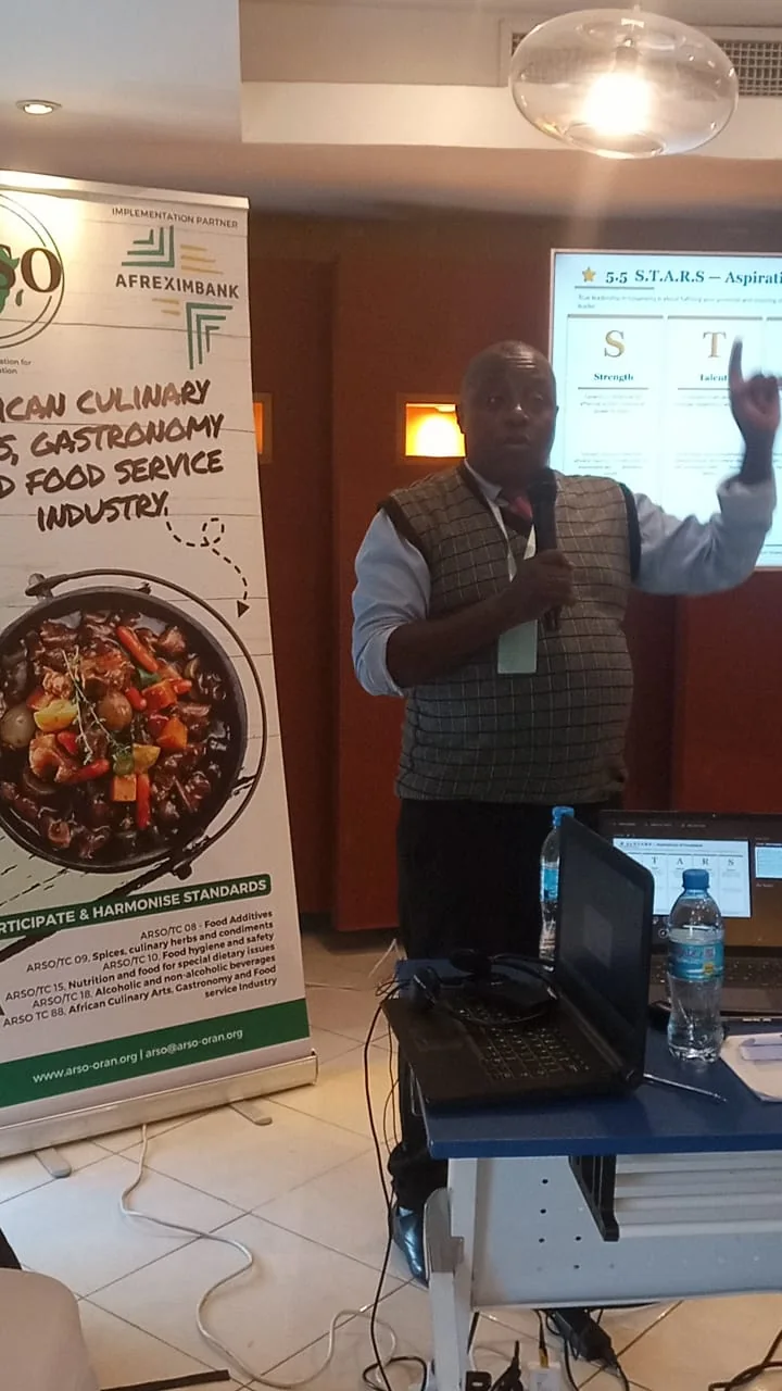 Mr. Kato facilitating training